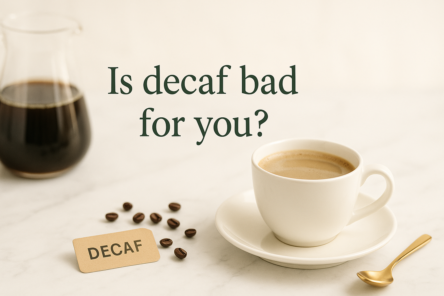 Is decaf bad for you?