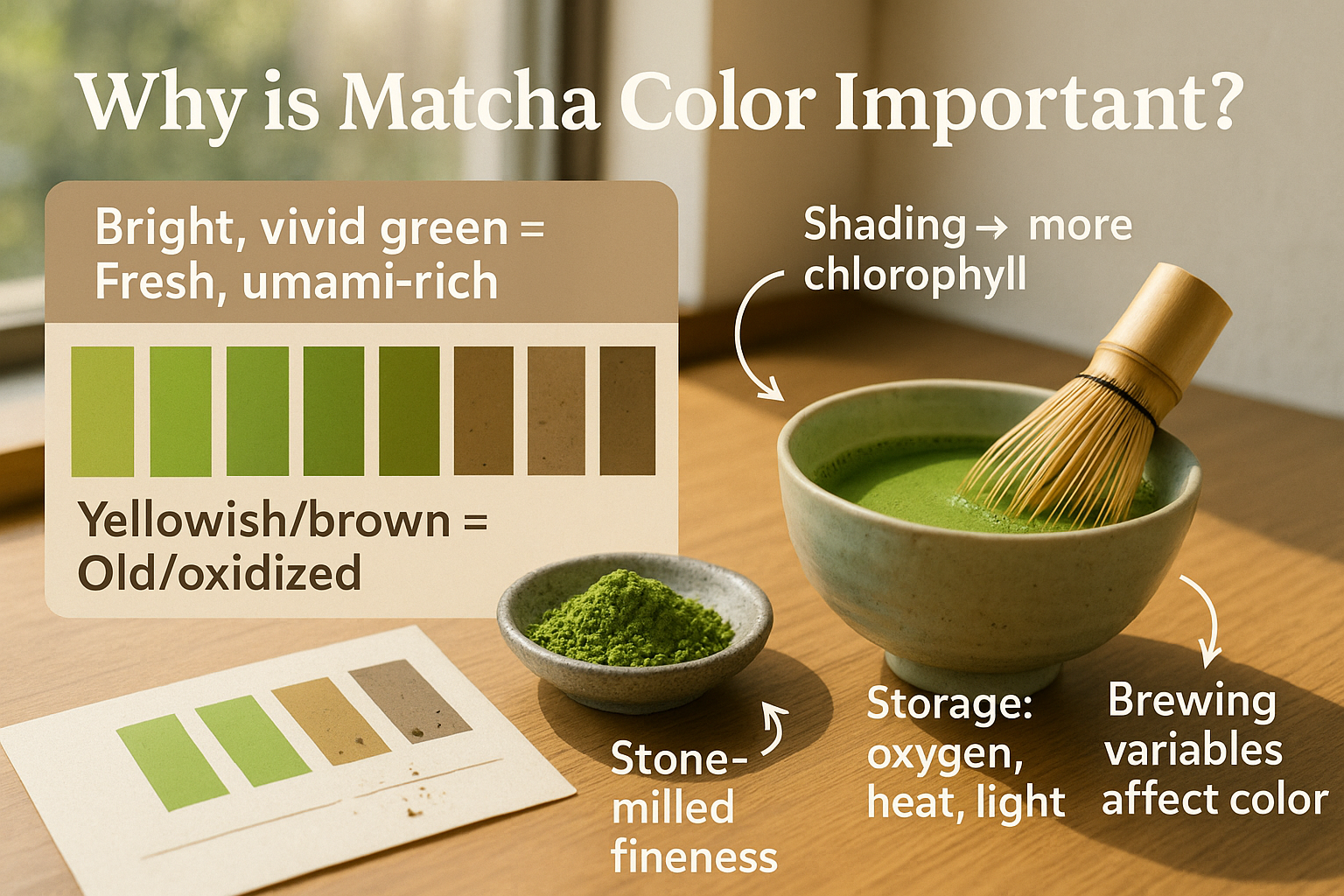 Why is Matcha's Color Important? A Complete Guide to Judging Quality
